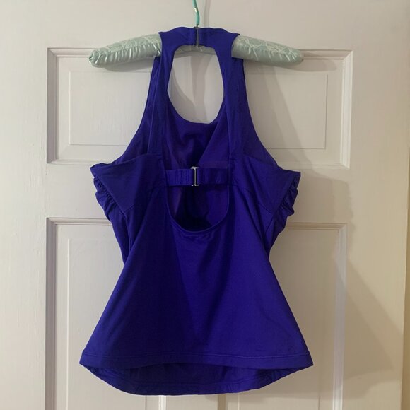 Athleta Maldives  Tankini in Yacht Blue size 36D/DD - Picture 4 of 5